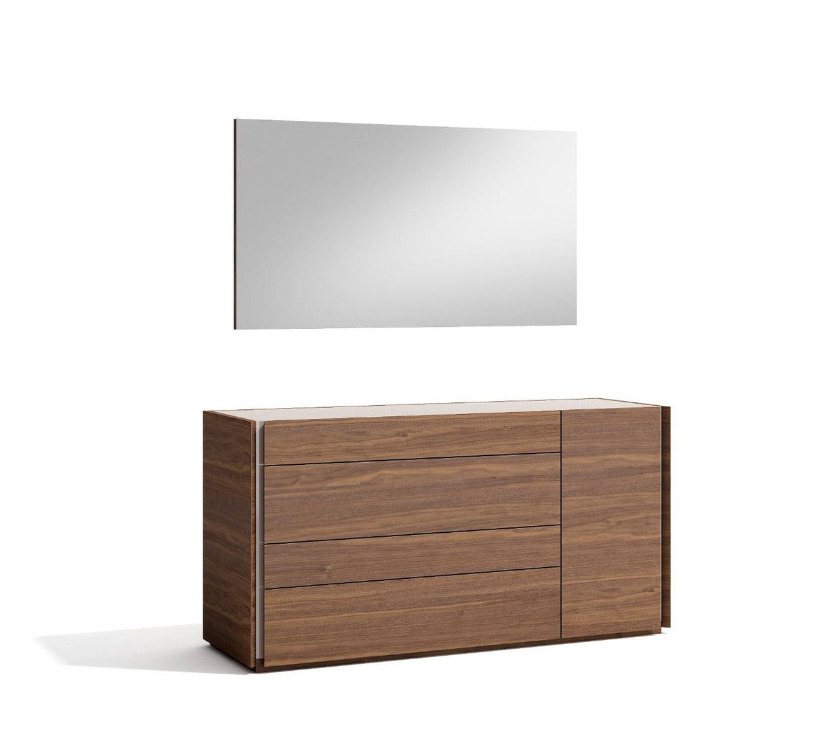 J&M Furniture - Porto Dresser In Walnut - 17866-D
