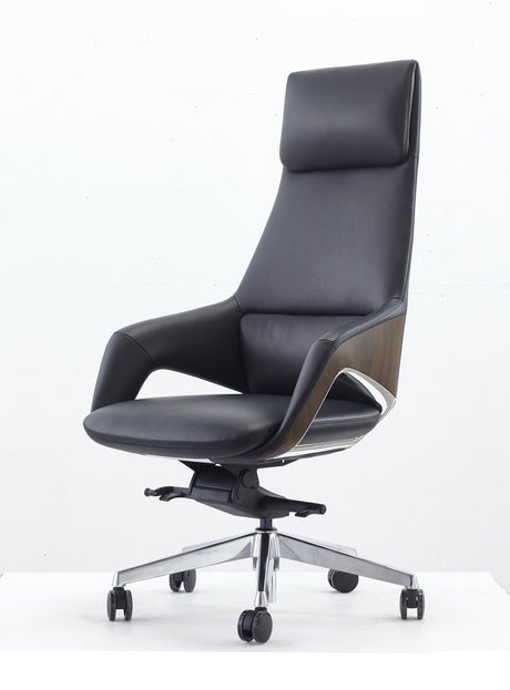 Vig Furniture Modrest - Prost Modern Black High Back Executive Office Chair