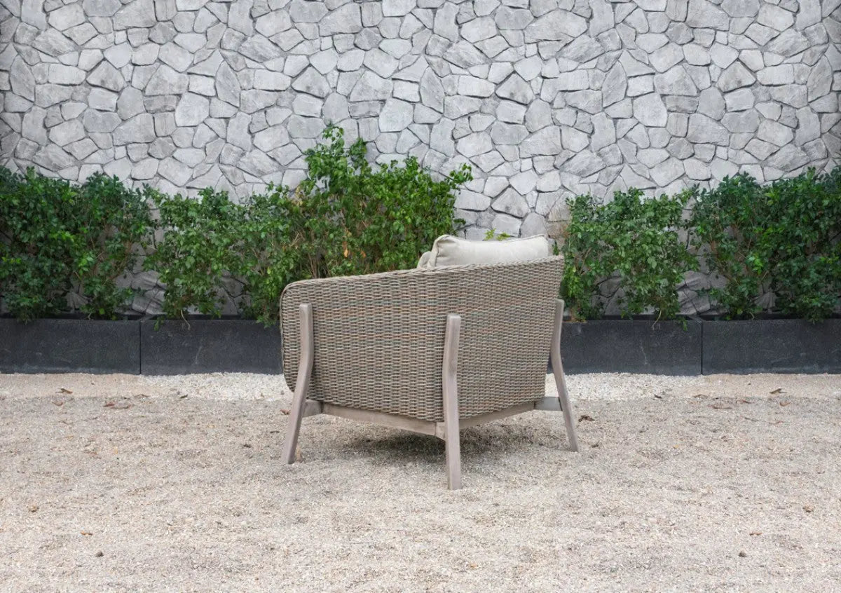 Vig Furniture - Renava Carillo Outdoor Beige Wicker Sofa Set - Vgatrasf-148