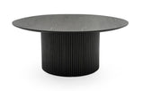 Vig Furniture Modrest - Rawlins Modern Mid Century Black Ash Round Coffee Table