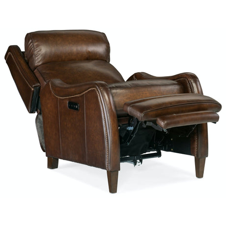 Hooker Furniture Stark Pwr Recliner W/ Pwr Headrest