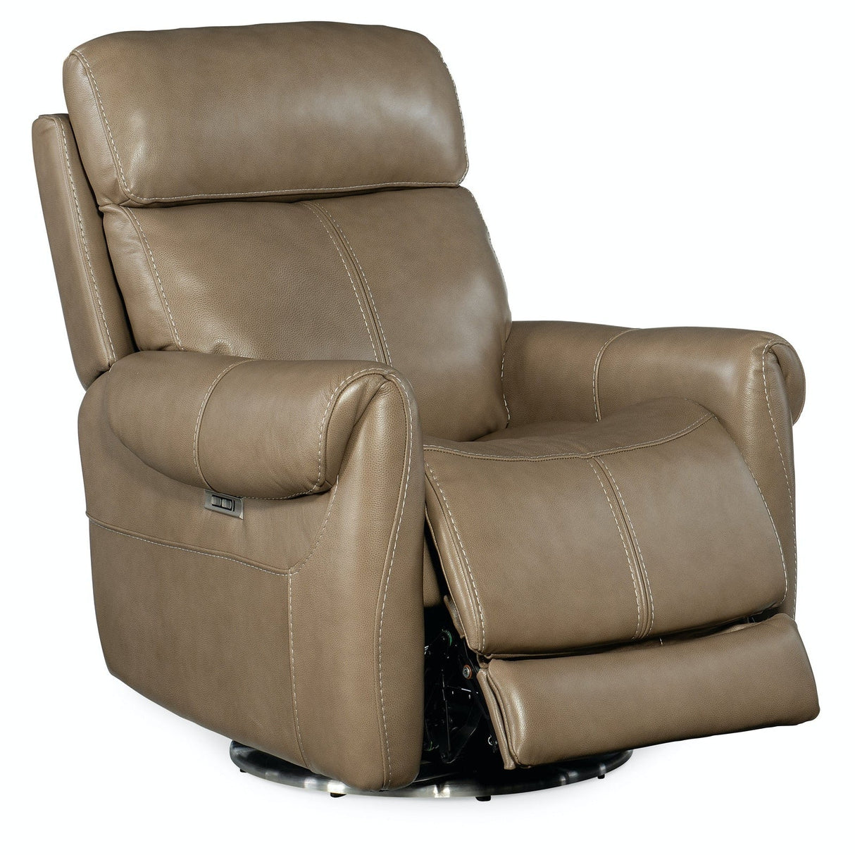 Hooker Furniture Sterling Swivel Power Recliner With Power Headrest