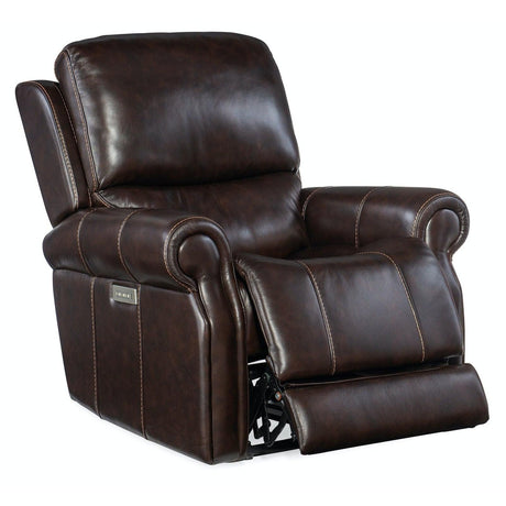 Hooker Furniture Eisley Power Recliner With Power Headrest And Lumbar