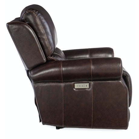 Hooker Furniture Eisley Power Recliner With Power Headrest And Lumbar