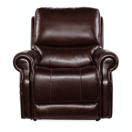 Hooker Furniture Eisley Power Recliner With Power Headrest, Lumbar, And Lift