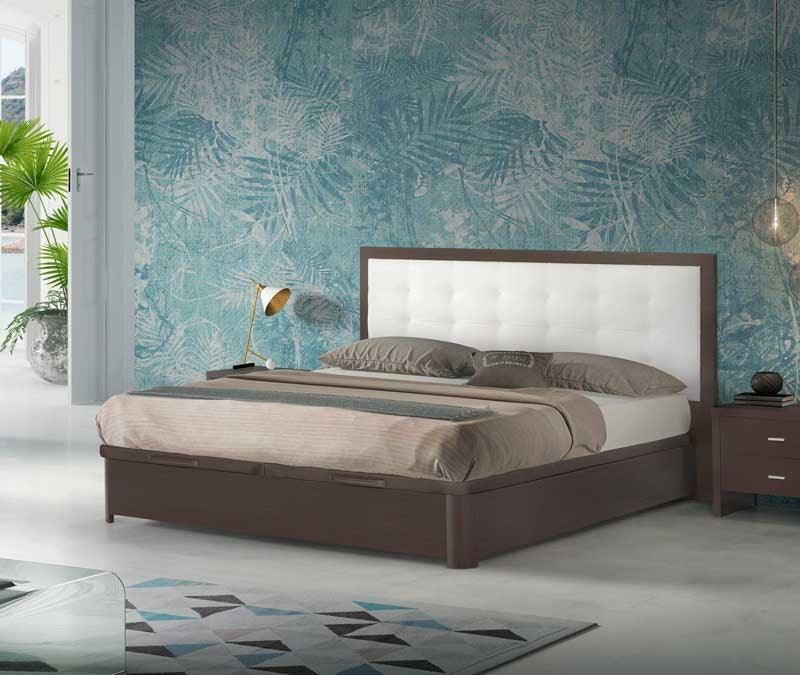 Esf Furniture - Regina Storage Platform Queen Bed - Reginaspqb