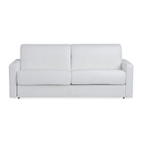 Vig Furniture Lamod Italia Revers - Italian Modern White Leather Queen Sofabed