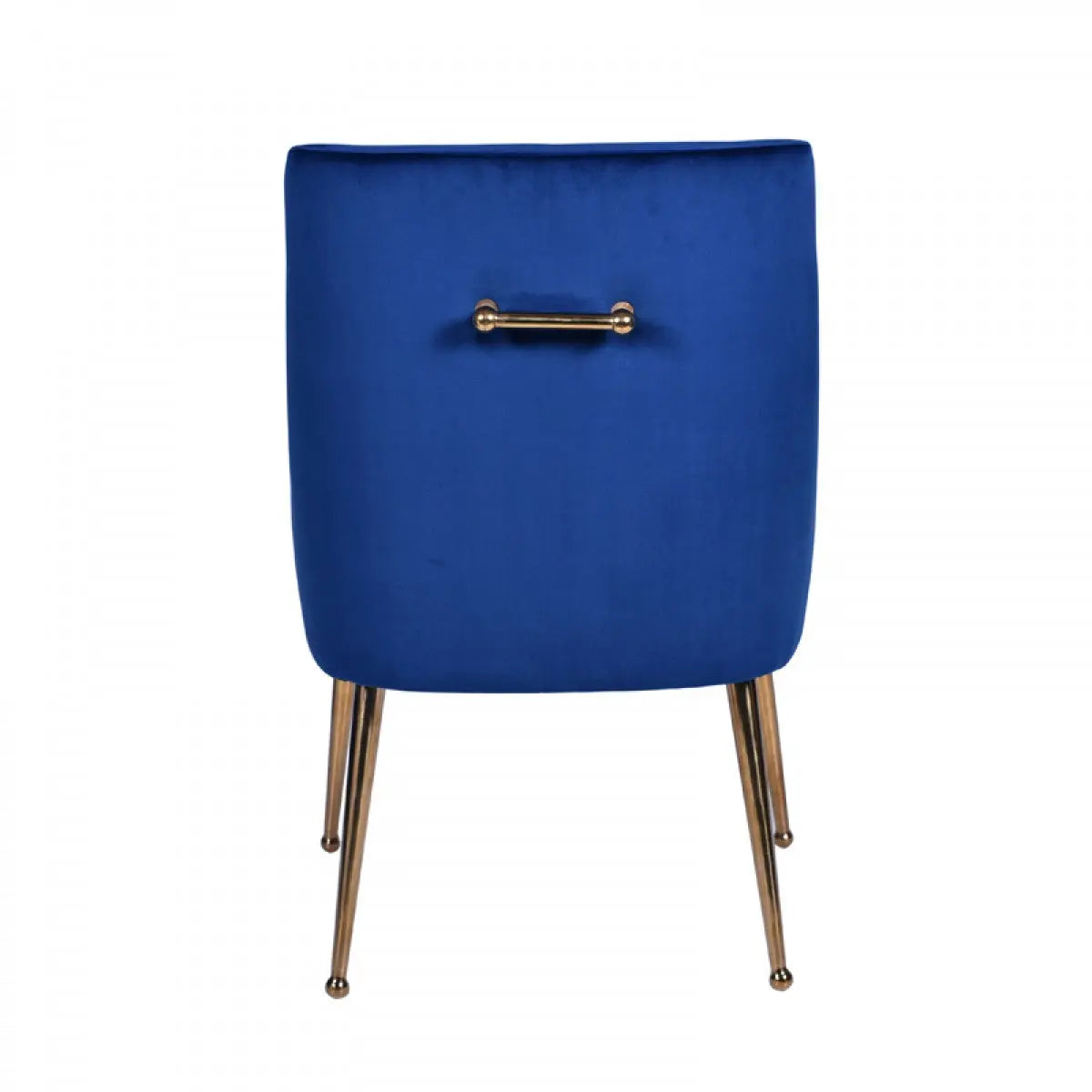 Vig Furniture - Modrest Castana Modern Blue Velvet & Gold Dining Chair (Set Of 2) - Vgrh-Rhs-Dc-101-Blu
