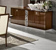 Roma 4-Door Buffet In Walnut - Roma4Dbuffetw | ESF