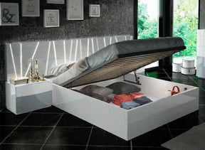 Ronda Salvador Storage Platform Queen Bed - Rondasspqb | ESF