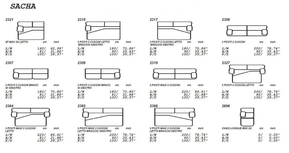 Vig Furniture - Estro Sacha Modern Grey Leather Reversible Sofa Bed Sectional W- Storage - Vgntsacha-Gry