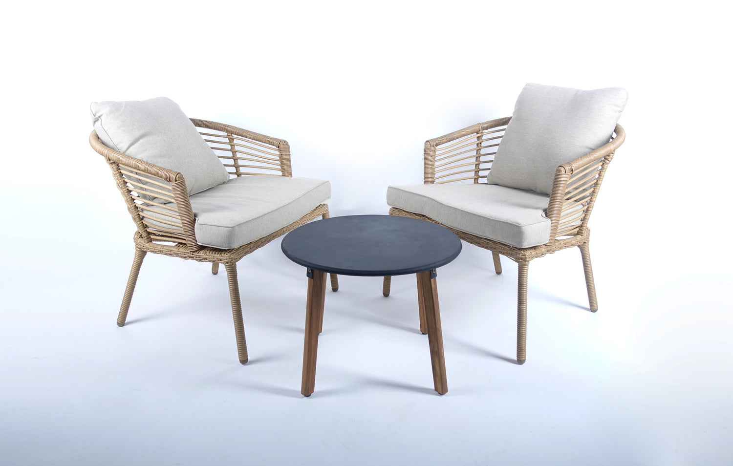 Vig Furniture Renava Salermo - Modern Outdoor Chair Set