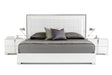 VIG Furniture - Modrest San Marino Modern White Bed - VGACSANMARINO-BED-WHT