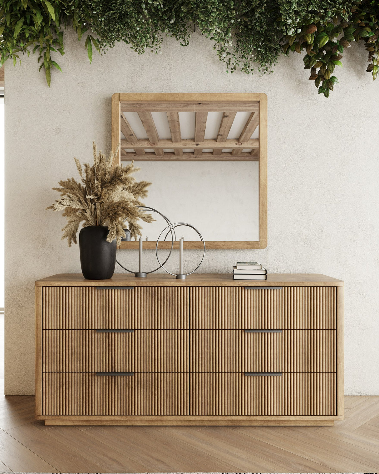 Vig Furniture Nova Domus Santa Monica - Modern Natural Oak Dresser