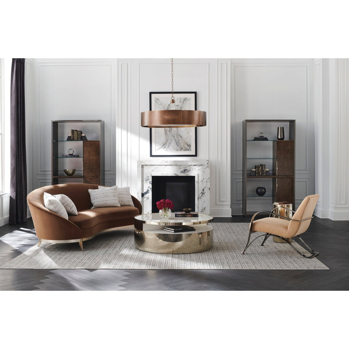Caracole Signature Metropolitan On All Levels Chair - Home Elegance USA