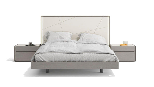 J&M Furniture - Sintra 3 Piece King Bedroom Set In Grey - 17554-K-3Set