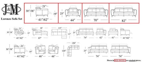 J&M Furniture - Lorenzo Motion Loveseat - 18824-L