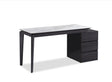 Slate Modern Desk In Grey-Marble - 17897D | J&M