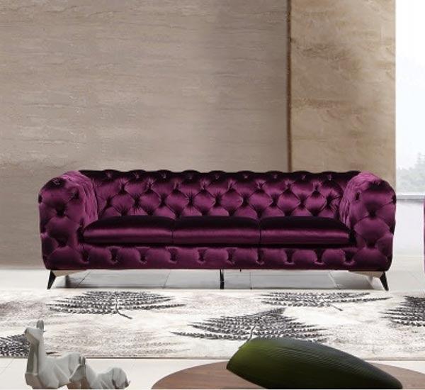 J&M Furniture - Glitz Sofa In Purple - 183352-S