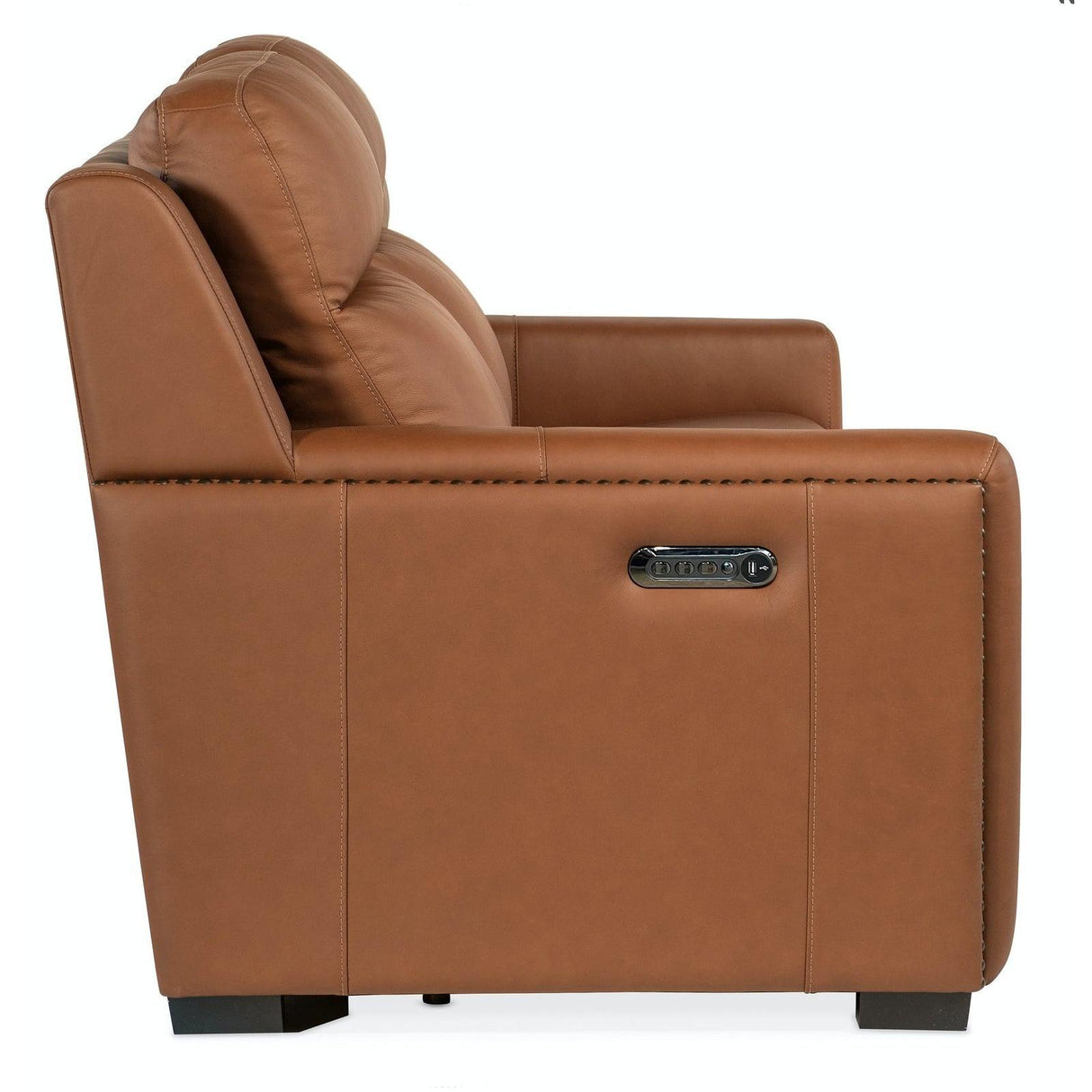 Hooker Furniture Mckinley Power Loveseat With Power Headrest & Lumbar