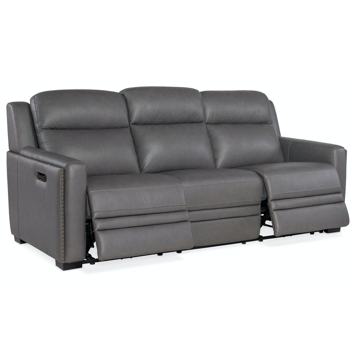 Hooker Furniture Mckinley Power Sofa With Power Headrest & Lumbar