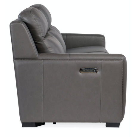 Hooker Furniture Mckinley Power Sofa With Power Headrest & Lumbar