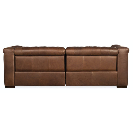 Hooker Furniture Savion 1.5 Laf/Raf 2 Over 2 Sofa W/ Pwr Rec Pwr Hr