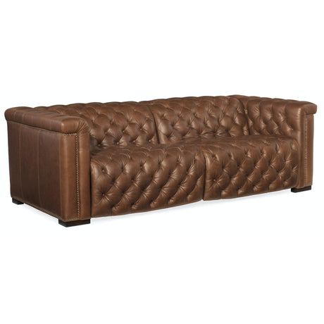Hooker Furniture Savion 1.5 Laf/Raf 2 Over 2 Sofa W/ Pwr Rec Pwr Hr