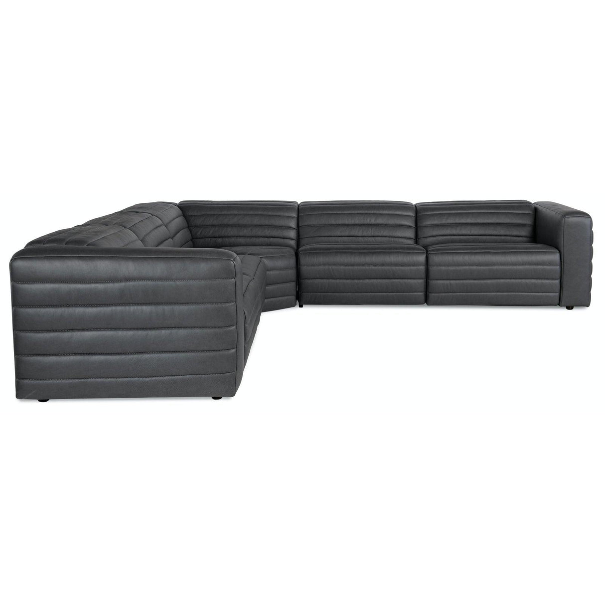 Hooker Furniture Chatelain 5 Pc Power Headrest Sectional With 2 Power Recliners