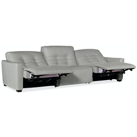 Hooker Furniture Reaux Power Recline Sofa W/3 Power Recliners