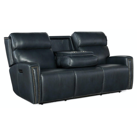 Hooker Furniture Ruthe Zero G Power Sofa W/Ph & Hidden Console