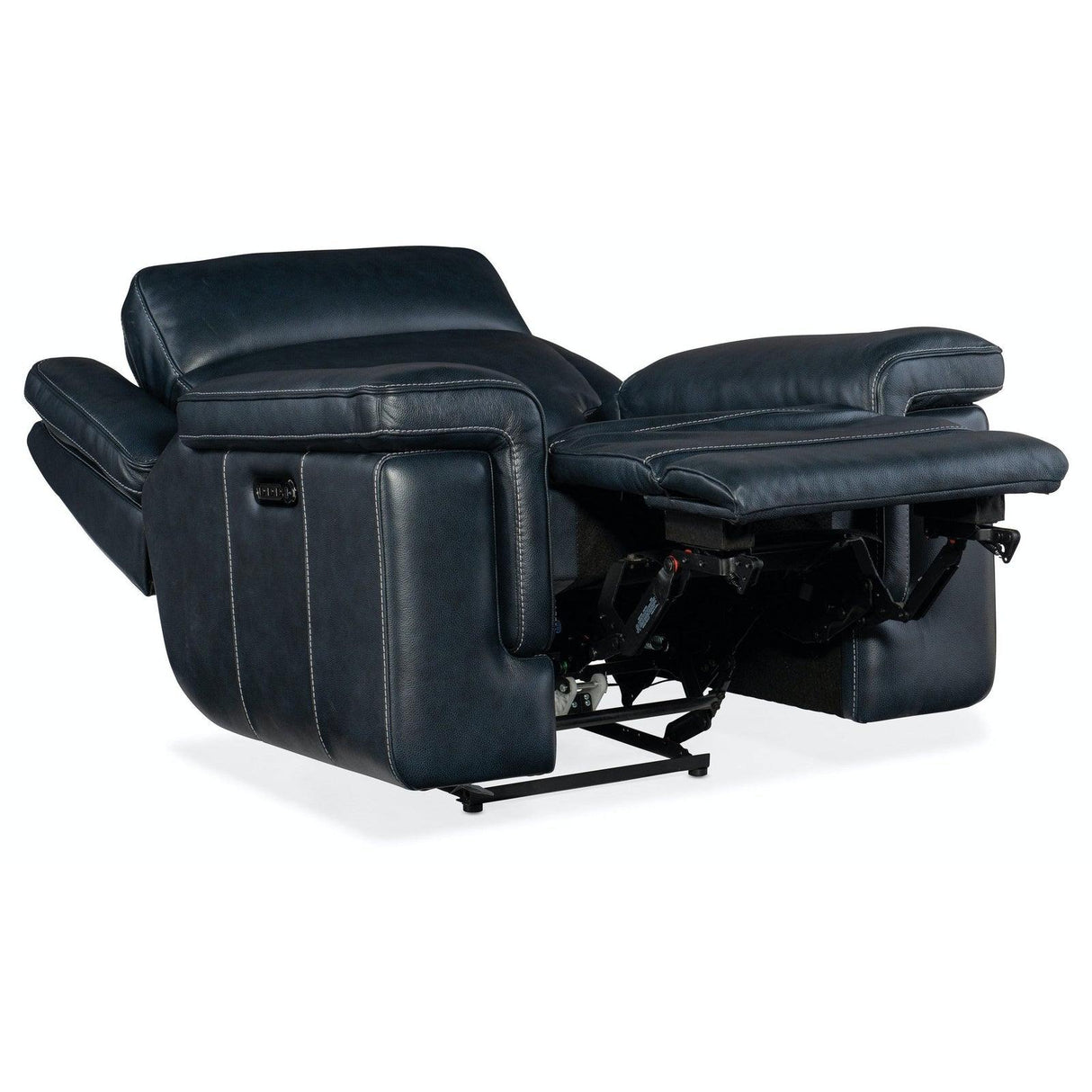 Hooker Furniture Montel Lay Flat Power Recliner With Power Headrest & Lumbar