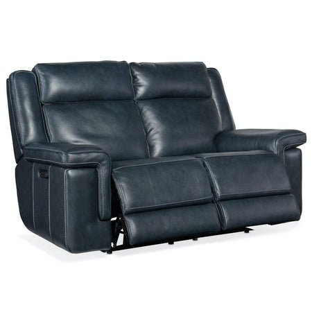 Hooker Furniture Montel Lay Flat Power Loveseat With Power Headrest & Lumbar