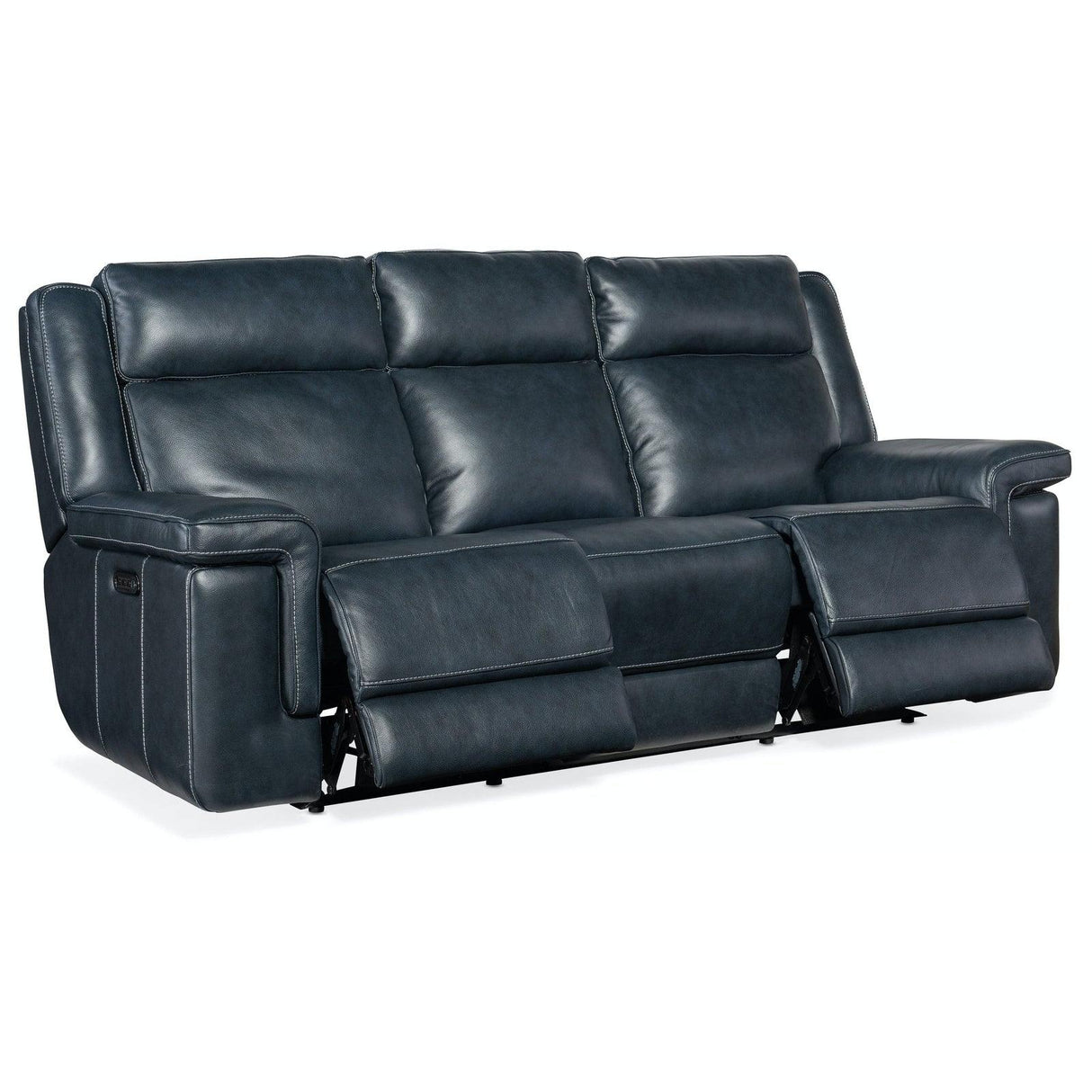 Hooker Furniture Montel Lay Flat Power Sofa With Power Headrest & Lumbar