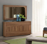 Esf Furniture - Storm 3 Drawers Single Dresser And Mirror - Storm-Dr+M