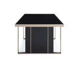 Vig Furniture - Nova Domus Cartier Modern Black & Rosegold Dining Table - Vgvct-A002