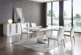 Vig Furniture - Modrest Kingsley Modern Marble & Stainless Steel Buffet - Vgvcg8933-Stl