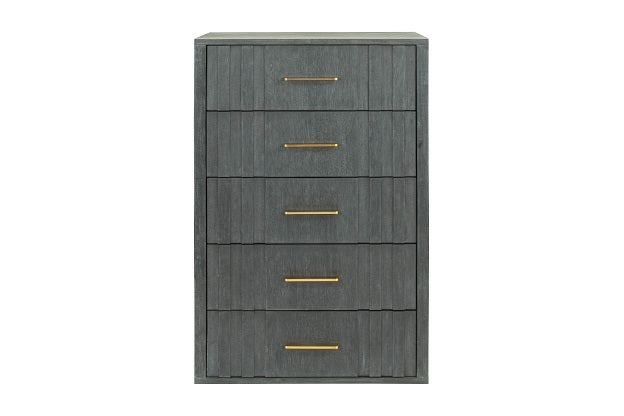 Vig Furniture Modrest Manchester- Contemporary Dark Grey Chest