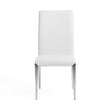 Vig Furniture Taryn - Modern White Dining Chair (Set of 2)