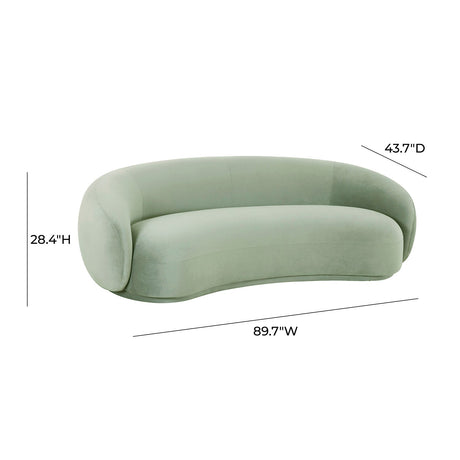 Kendall Velvet Sofa | TOV