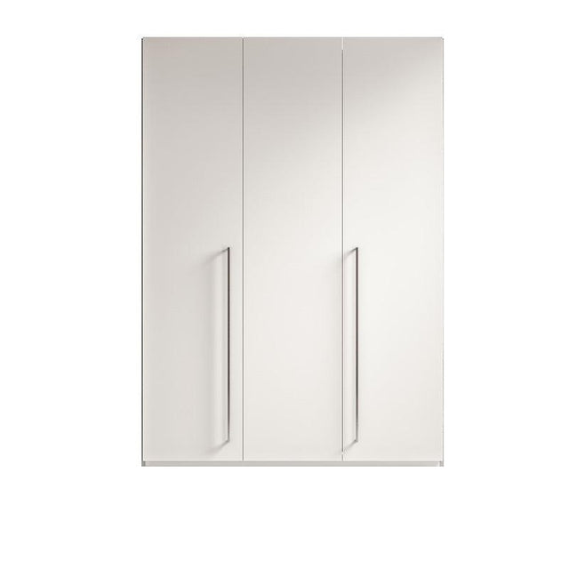 Esf Furniture - Treviso 3 Door Wardrobe In White - Treviso3Doorw