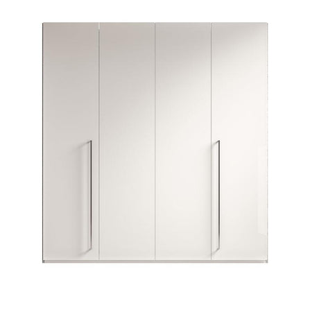 Esf Furniture - Treviso 4 Door Wardrobe In White - Treviso4Doorw