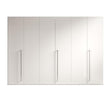 Treviso 6 Door Wardrobe In White - Treviso6Doorw | ESF