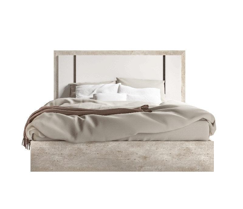 Esf Furniture - Treviso California King Bed In White - Trevisobedcs