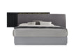 Tribeca Queen Size Bed In Black & Grey - 18869-Q | J&M