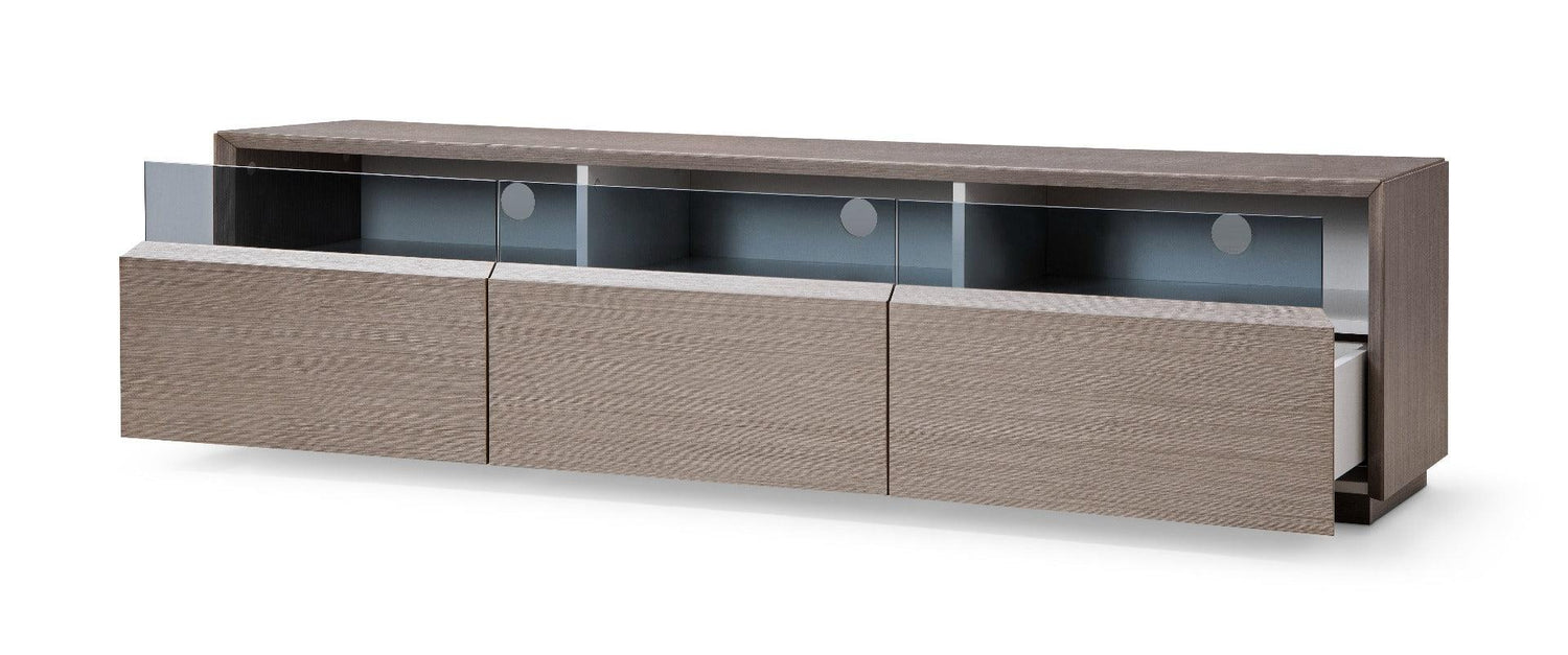 J&M Furniture - Tv023 Tv Stand In Grey Veneer - 1763950