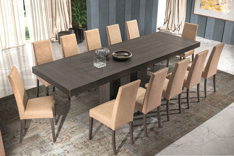 Vig Furniture Nova Domus Unico - Modern Dark Eucalyptus Extendable Dining Table