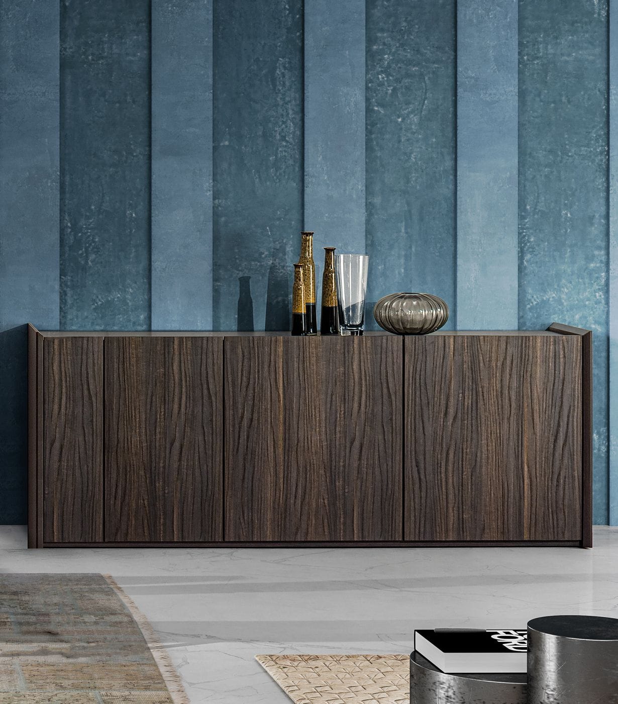 Vig Furniture Nova Domus Unico - Modern Dark Eucalyptus Buffet
