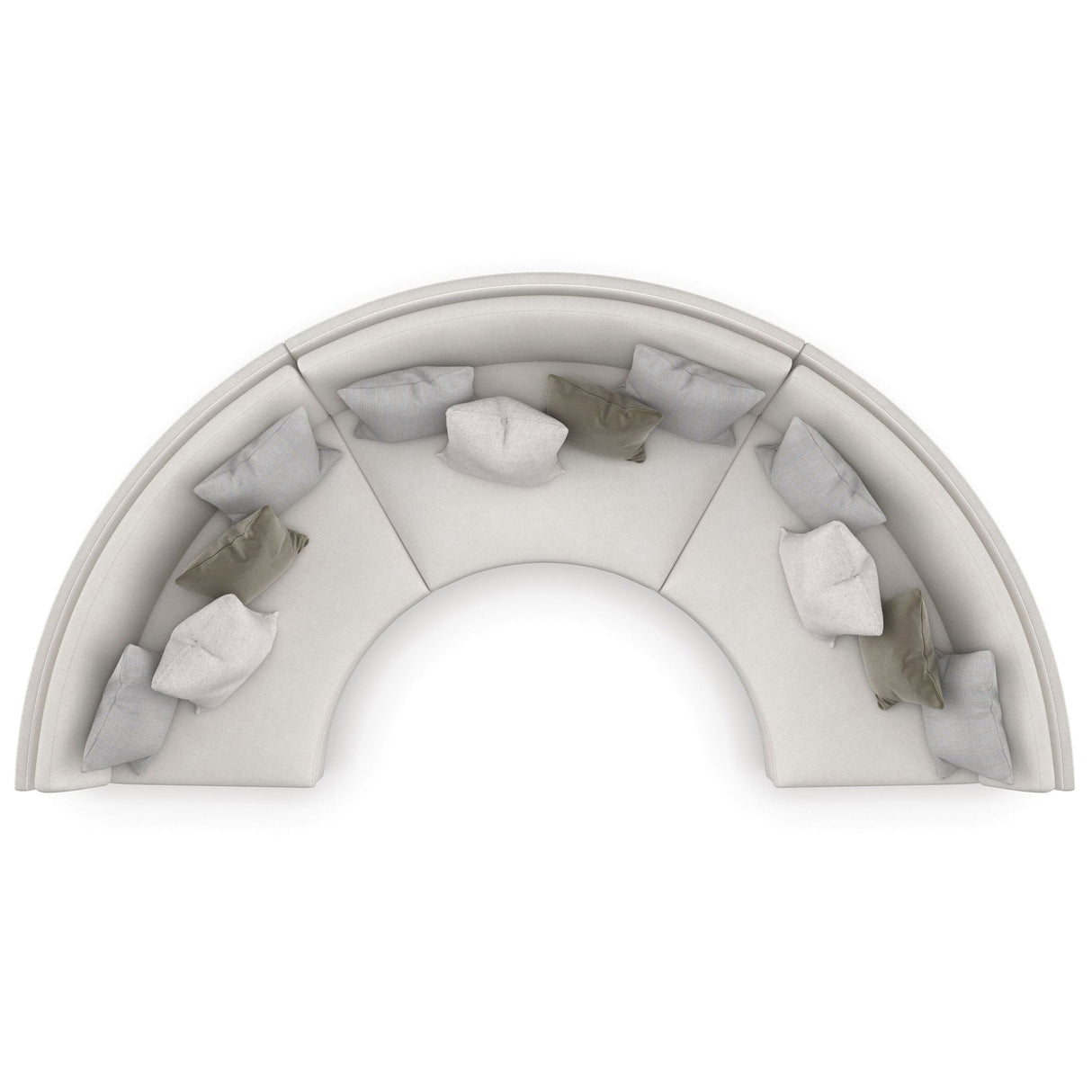 Caracole Upholstery Deep Retreat U-Shaped Sectional - Home Elegance USA