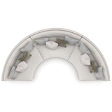 Caracole Upholstery Deep Retreat U-Shaped Sectional - Home Elegance USA